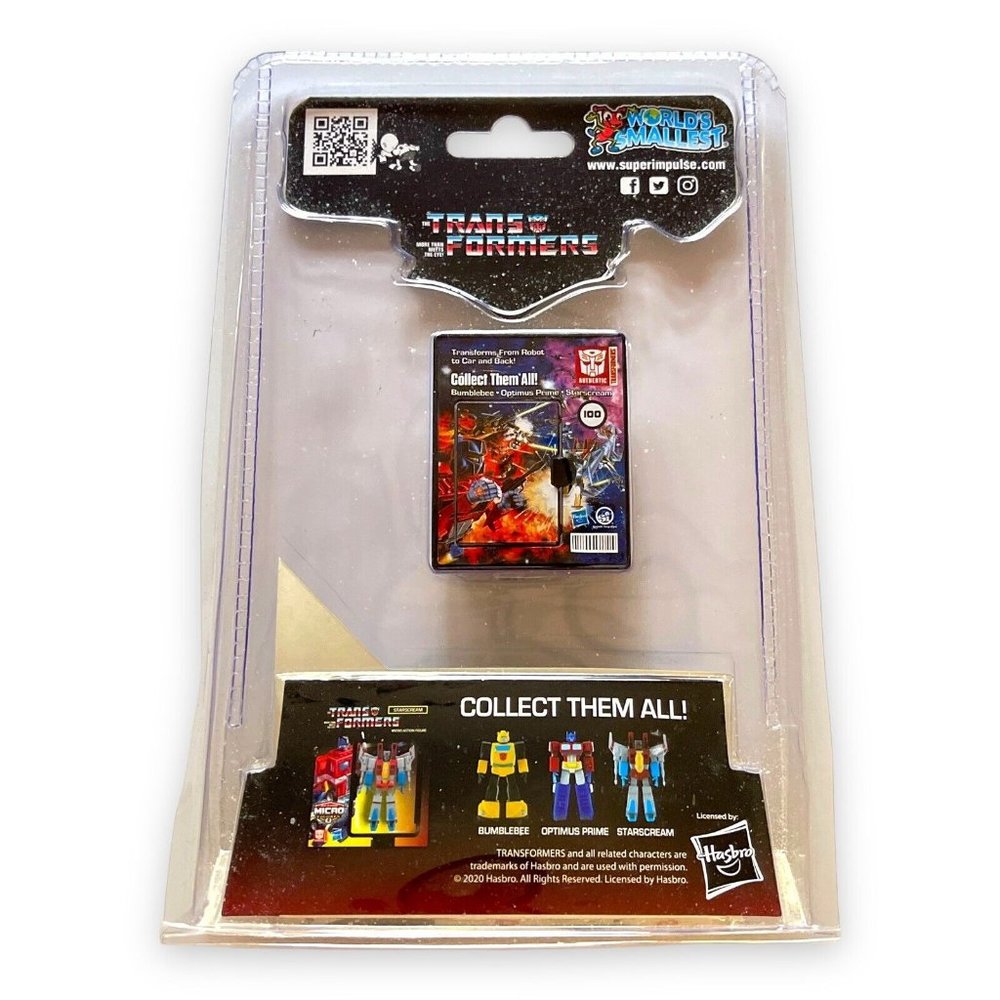 Micro Action Figure World's Smallest Transformers STARSCREAM 1.25" Authentic New